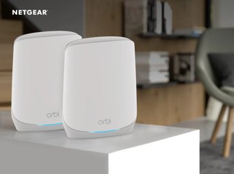 Orbi RBK763S Tri-Band Mesh WiFi 6 System - NETGEAR