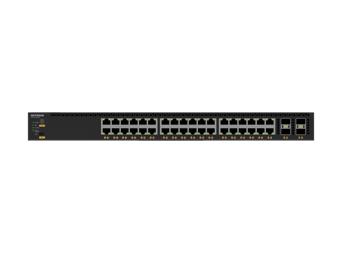36x10G/Multi-Gig PoE++ (280W base, up to 1,760W) and 4xSFP28 25G Managed Switch