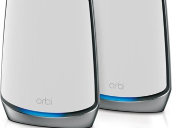 Orbi Tri-Bande WiFi 6 Mesh Système, 5.7Gbps, Routeur + 1 Satellite