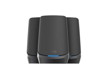 Orbi 960 Series Quad-band WiFi 6E Mesh 3-Pack, Black Edition