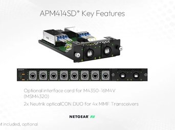 16x 2.5G PoE++ (530W base, up to 1,130W) incl. 8x Neutrik etherCON and 4xSFP28 25G Managed Switch