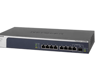 Netgear XS508M 8 Port 10GbE Multi-Gigabit Ethernet LAN Switch Unmanaged mit 1x 10G SFP+