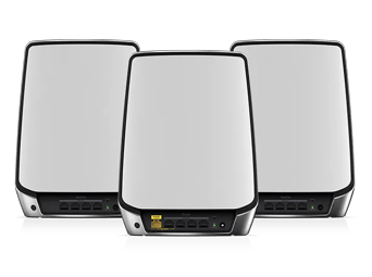 Orbi Tri-Band WiFi 6 Mesh System, 6Gbps, Router + 2 Satellites