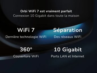 BE27000 Mesh WiFi router, black (RBE971SB)