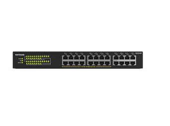 24-Port Gigabit Ethernet Unmanaged PoE+ Essentials Switch with 16-Ports PoE+ (190W)
