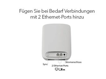 NETGEAR Orbi WiFi 6 AX1800 Zusatzsatellit (RBS350)