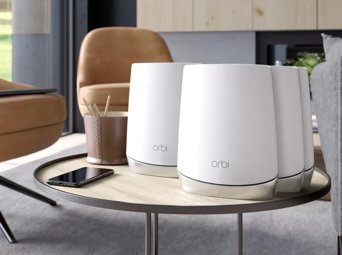 NETGEAR WiFi 6 Orbi AX4200 WiFi 6 Whole Home Mesh WiFi System (RBK754)