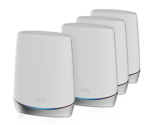 NETGEAR WiFi 6 Orbi AX4200 WiFi 6 Whole Home Mesh WiFi System (RBK754)