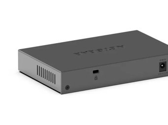 Managed Switch with 8-Port Gigabit Fanless Design - GS108Ev4 - NETGEAR