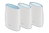 Orbi Tri-band Mesh WiFi System with Advanced Cyber Threat Protection, 3Gbps, Router + 2 Satellites
