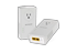 Powerline Repeater, 2000Mbps, Wandstecker, zusätzliche Steckdose, 2 Extender