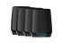 Orbi 超高性能 Mesh WiFi 6 系统 - AX6000 - 4件装 黑色 (RBK864SB)