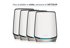 Orbi 超高性能 Mesh WiFi 6 系统 - AX6000 - 4件装 黑色 (RBK864SB)