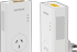 Powerline Repeater, 2000Mbps, Wandstecker, zusätzliche Steckdose, 2 Extender