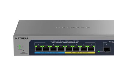 NETGEAR 8-Port Ultra60 PoE++ Multi-Gigabit Smart Managed Switch with 2 10G SFP+ Ports