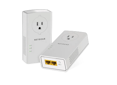 Powerline Repeater, 2000Mbps, Wandstecker, zusätzliche Steckdose, 2 Extender