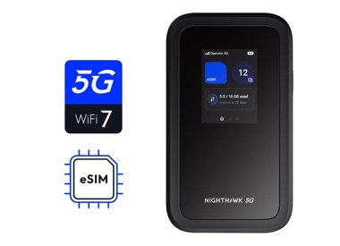 Nighthawk 5G M7 Portable WiFi Hotspot with eSIM