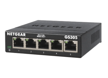 5-portowy przełącznik niezarządzalny Essentials Gigabit Ethernet