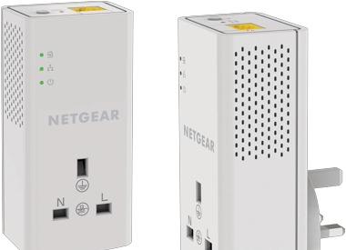 Powerline Extender, 1000Mbps, Wall-plug ,1 Port, Extra Outlet