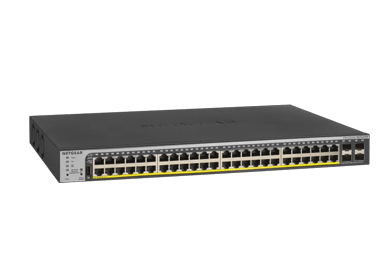 48-Port Gigabit PoE+ Smart Switch w/ optional Remote/Cloud Management and 4 SFP Ports (760W)