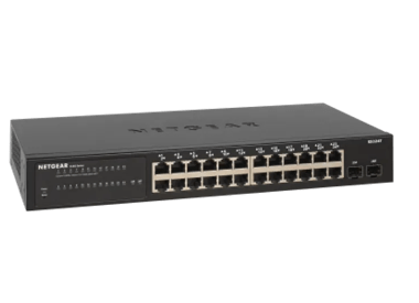 NETGEAR 24-Port Gigabit Smart Mngd Pro Switch with 2xSFP (GS324T)