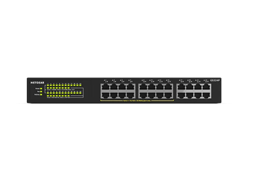 24-Port Gigabit Ethernet Unmanaged PoE+ Essentials Switch with 16-Ports PoE+ (190W)